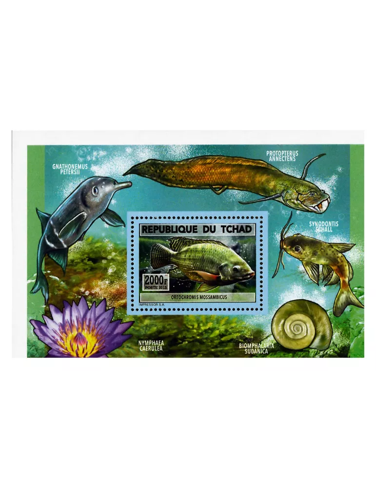 n° 147 - Timbre TCHAD Blocs et feuillets