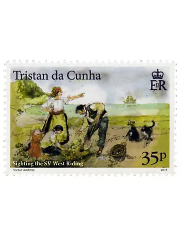 n° 1114 - Timbre TRISTAN DA CUNHA Poste