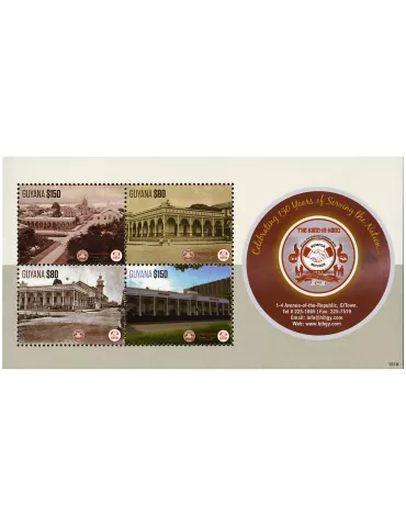 n° 6629 - Timbre GUYANA Poste