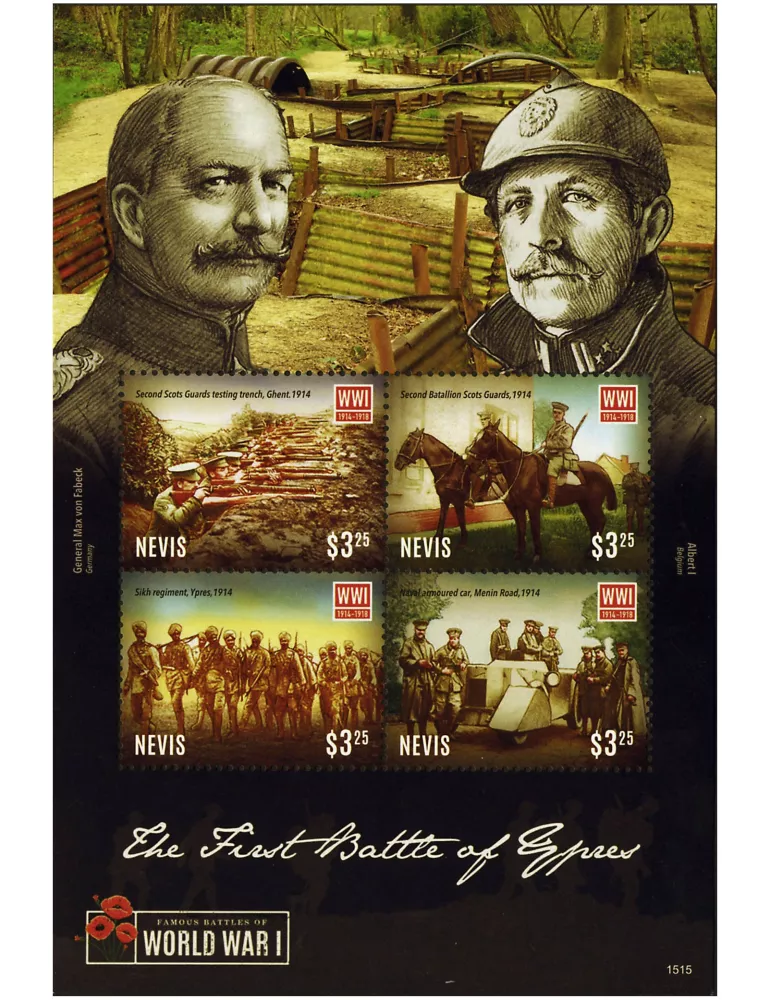 n° 2541 - Timbre NEVIS Poste