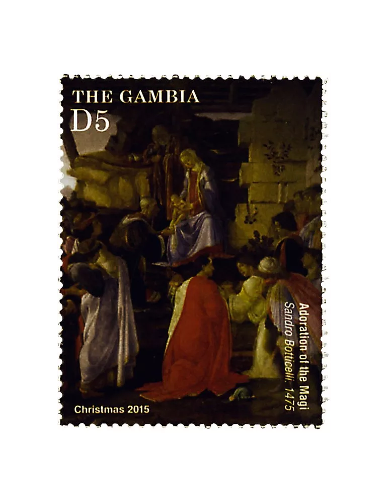 n° 5519 - Timbre GAMBIE Poste