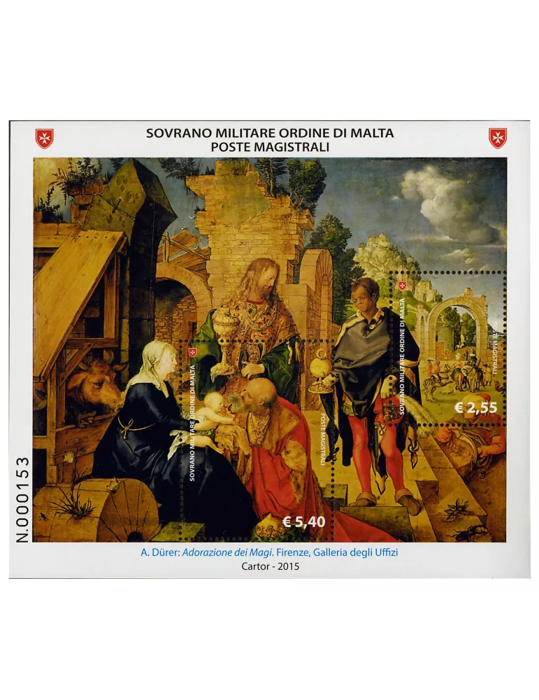 n° F1286 - Timbre ORDRE de MALTE Poste