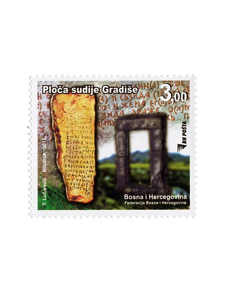 n° 743 - Timbre BOSNIE-HERZEGOVINE Poste