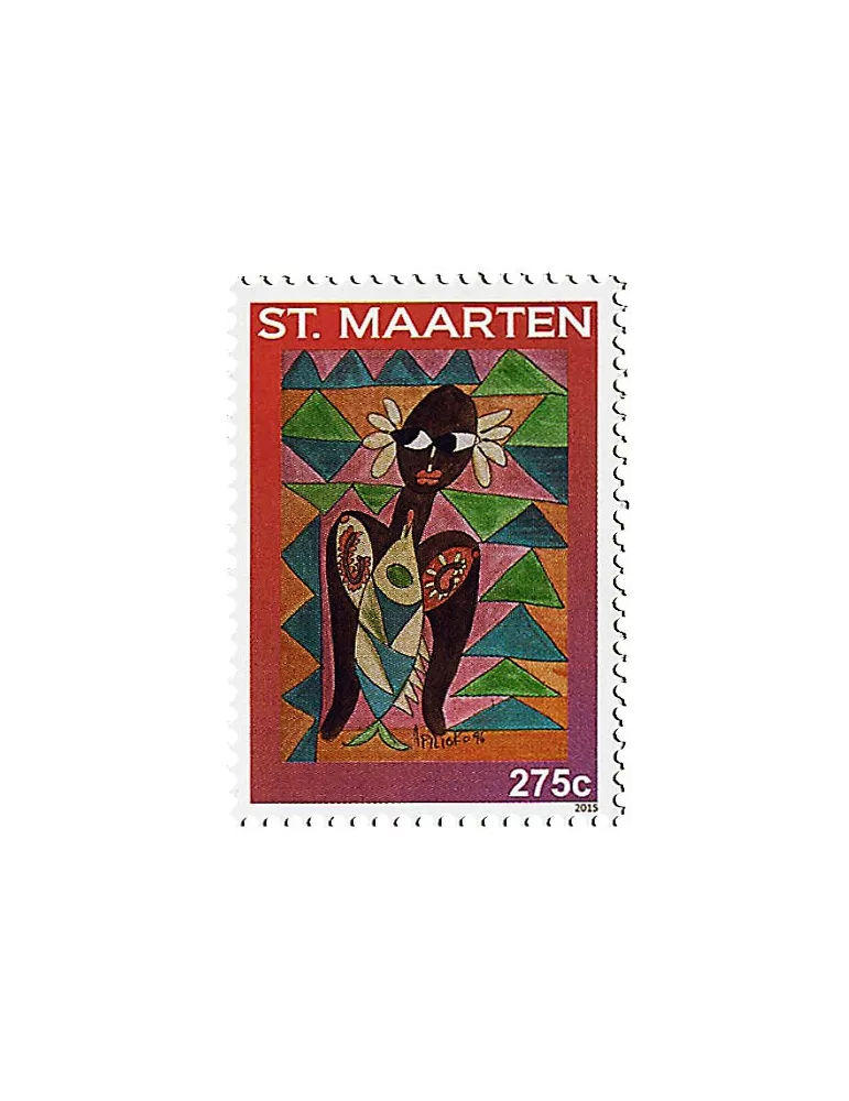 n° 353 - Timbre SAINT-MARTIN Poste