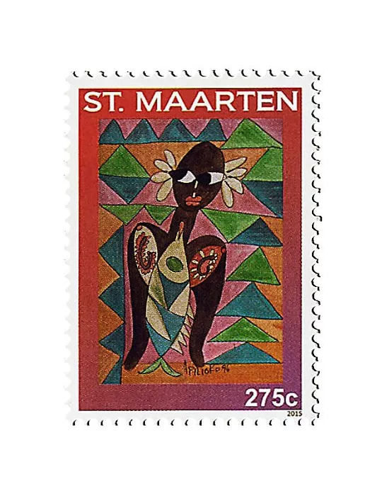 n° 353 - Timbre SAINT-MARTIN Poste