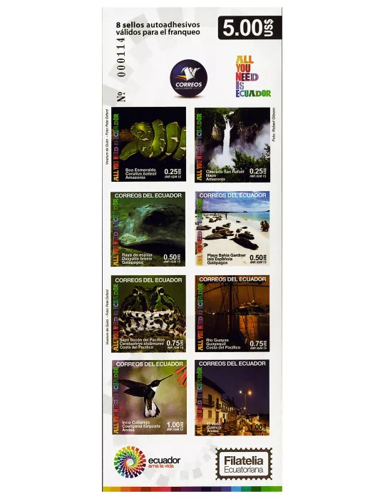 n° C2690 - Timbre EQUATEUR Carnets