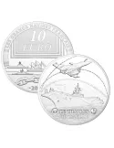10 EUROS ARGENT - FRANCE - LE CHARLES DE GAULLE