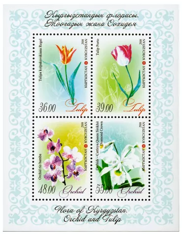 n° 62 - Timbre KIRGHIZISTAN (Poste Kirghize) Blocs et feuillets