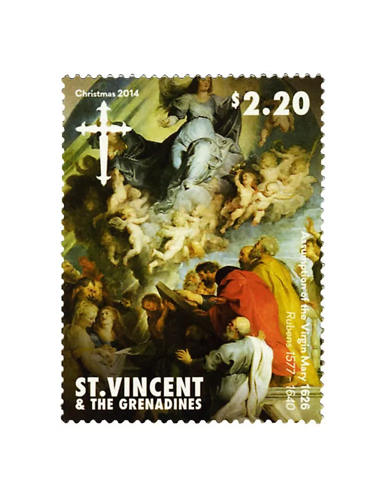 n° 5903 - Timbre SAINT-VINCENT Poste