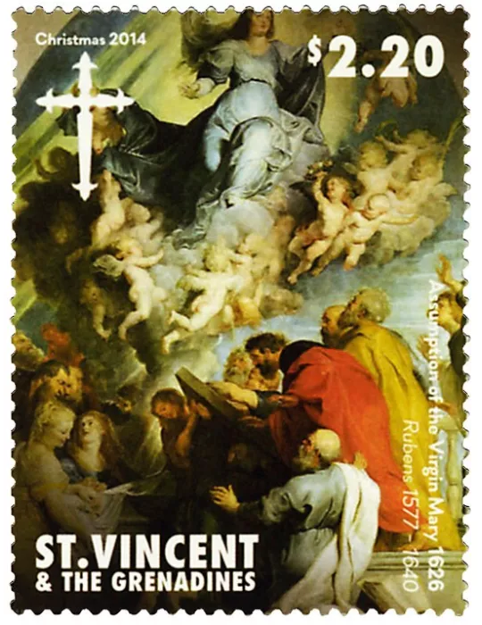 n° 5903 - Timbre SAINT-VINCENT Poste