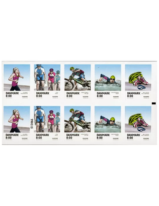 n° C1827 - Timbre DANEMARK Carnets