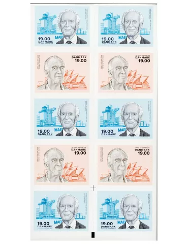 n° C1832 - Timbre DANEMARK Carnets