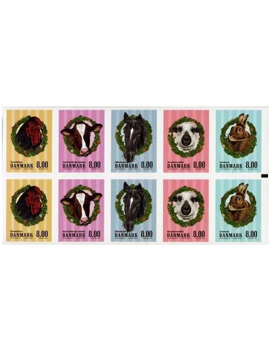 n° C1834 - Timbre DANEMARK Carnets