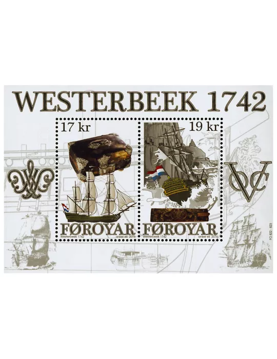 n° F842 - Timbre ILE FEROE Poste