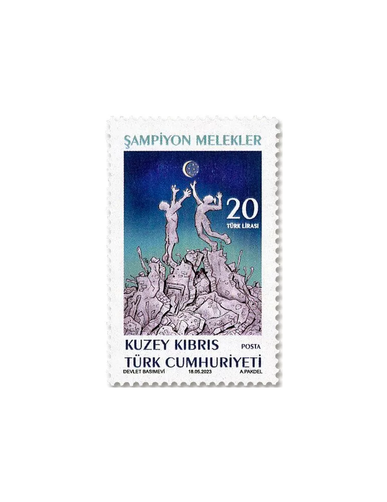 n° 846 - Timbre CHYPRE TURC Poste