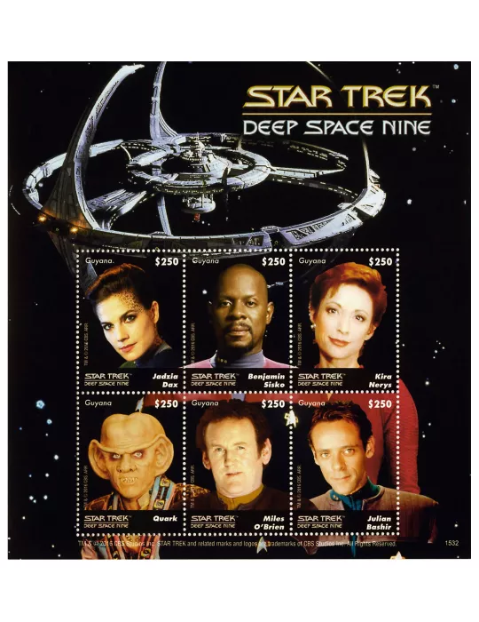 n° 6701 - Timbre GUYANA Poste