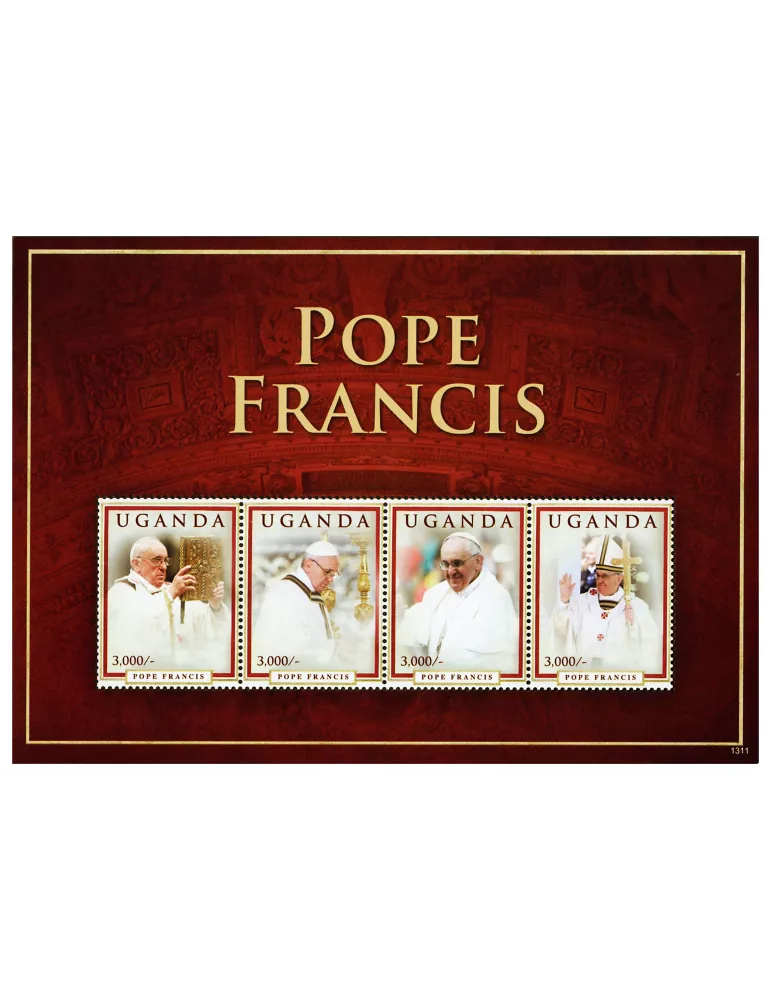 n° 2601A - Timbre OUGANDA Poste