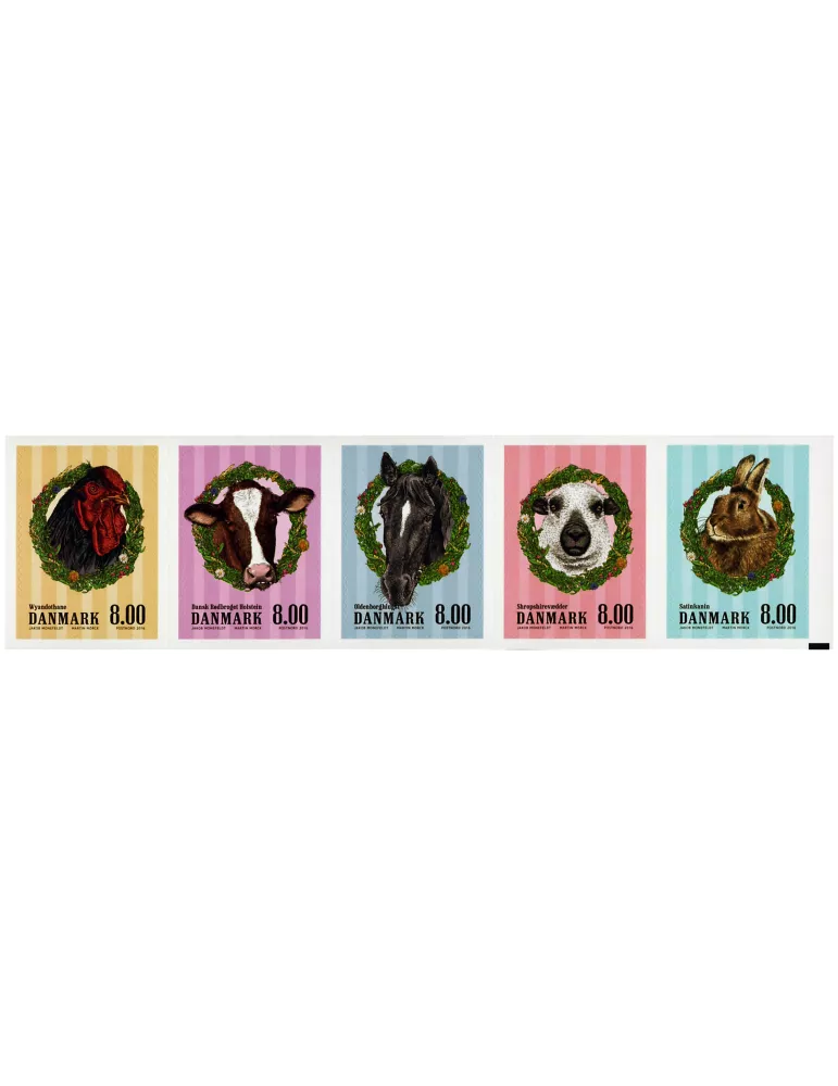 n° 1834 - Timbre DANEMARK Poste