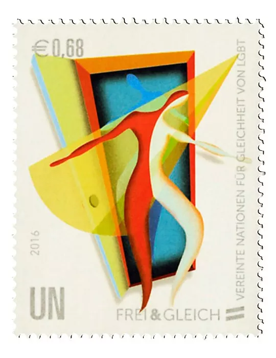 n° 906 - Timbre ONU VIENNE Poste