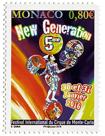 n° 3010 - Timbre Monaco Poste