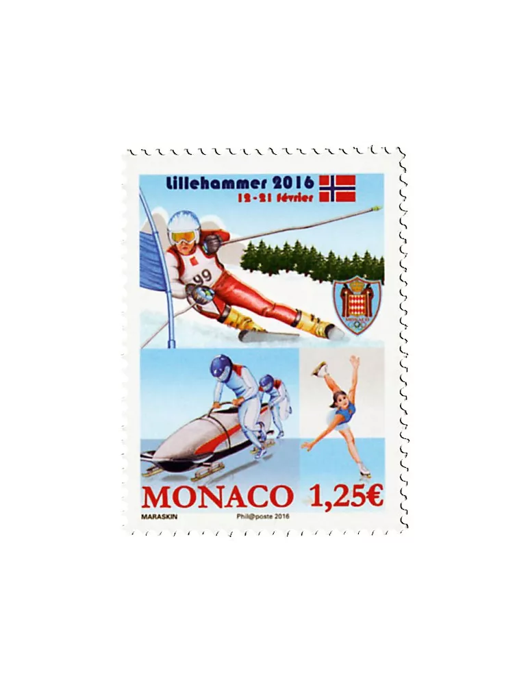 n° 3018 - Timbre Monaco Poste