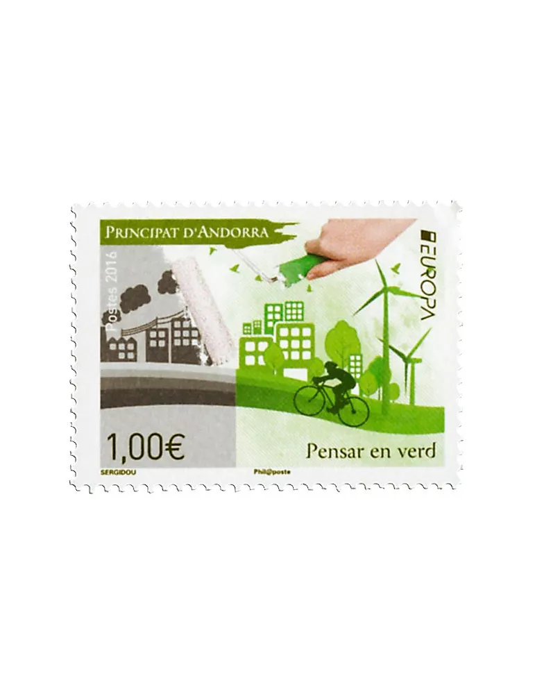 n° 783 - Timbre Andorre Poste (EUROPA)