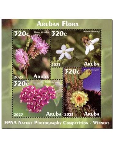 n° 20 - Timbre ARUBA Blocs et feuillets