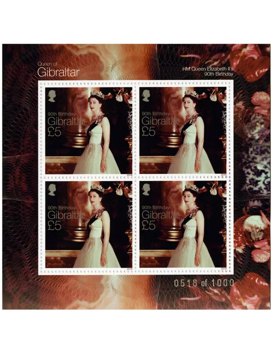 n° F1726 - Timbre GIBRALTAR Poste