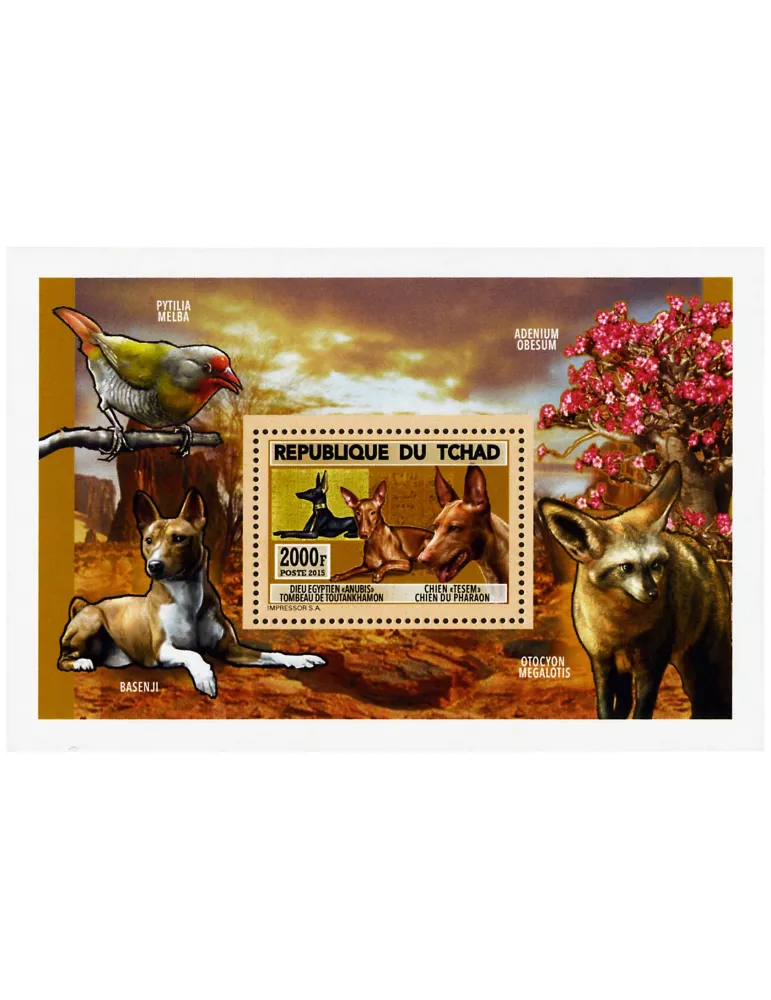 n° 148 - Timbre TCHAD Blocs et feuillets