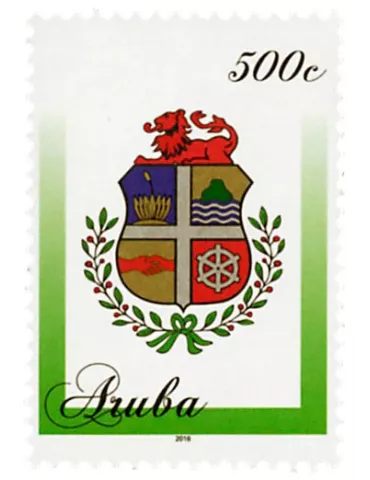 n° 894 - Timbre ARUBA Poste