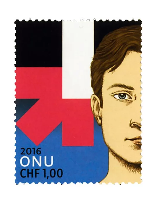 n° 944 - Timbre OFFICE DE GENÈVE Poste