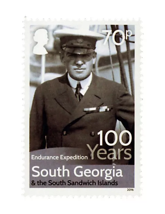 n° 656 - Timbre GEORGIE DU SUD Poste