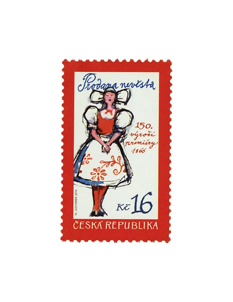 n° 803 - Timbre TCHEQUE (République) Poste