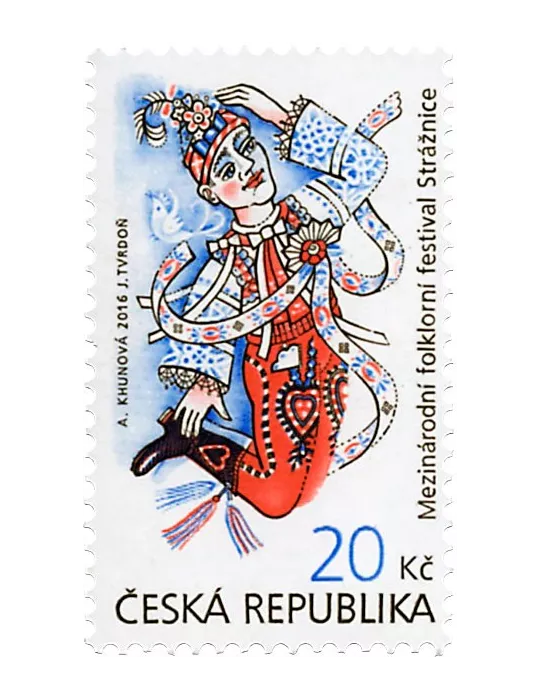 n° 806 - Timbre TCHEQUE (République) Poste