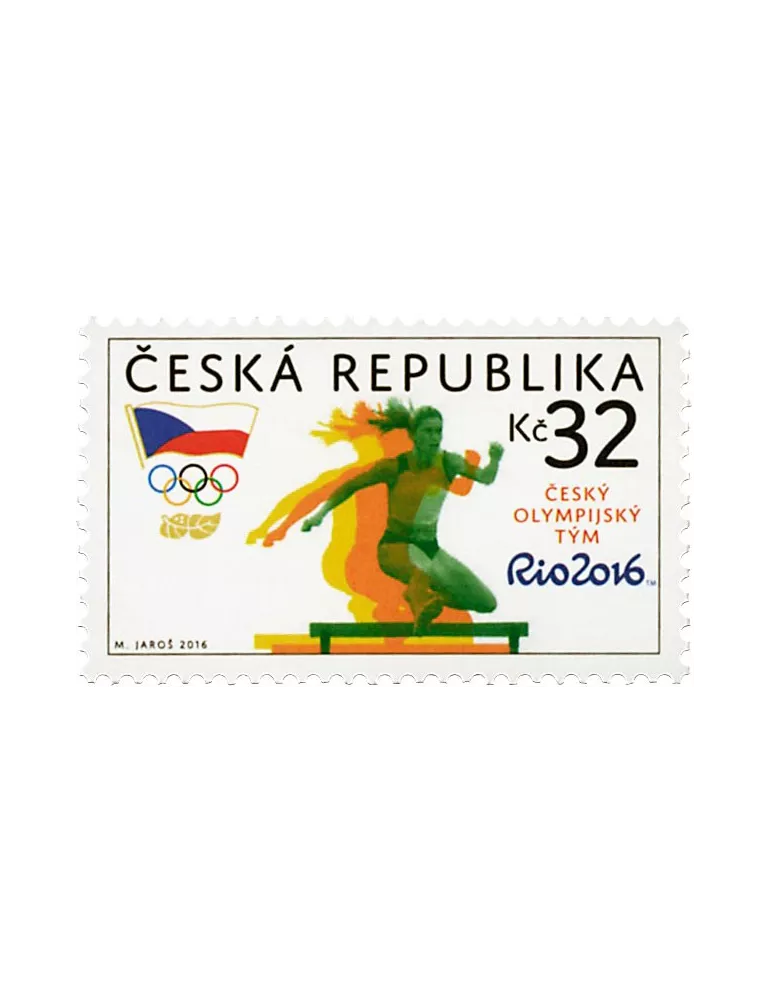 n° 807 - Timbre TCHEQUE (République) Poste