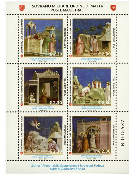 n° 1294 - Timbre ORDRE de MALTE Poste