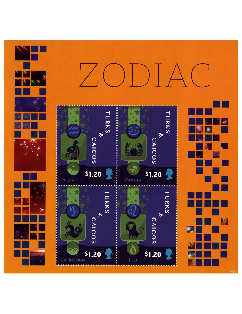 n° 1747A - Timbre TURKS ET CAIQUES Poste