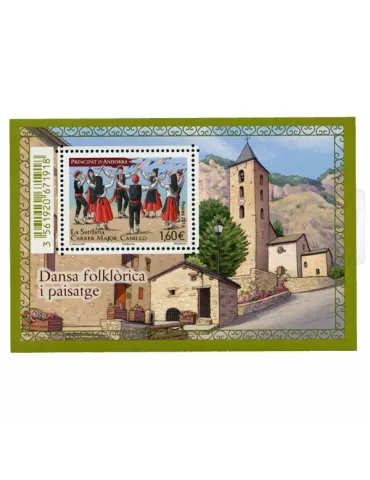 n° F786 - Timbre Andorre Poste