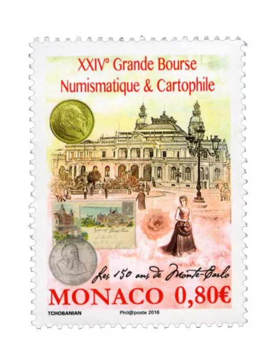 n° 3054 - Timbre Monaco Poste