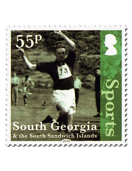 n° 660 - Timbre GEORGIE DU SUD Poste