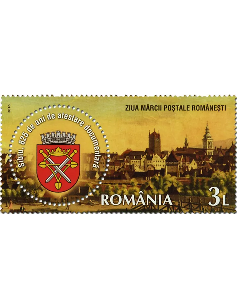 n° 6034 - Timbre ROUMANIE Poste