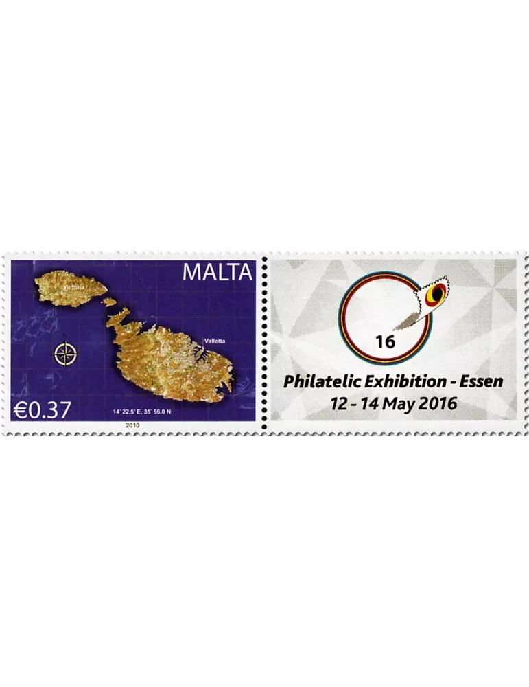 n° 1587a - Timbre MALTE Poste