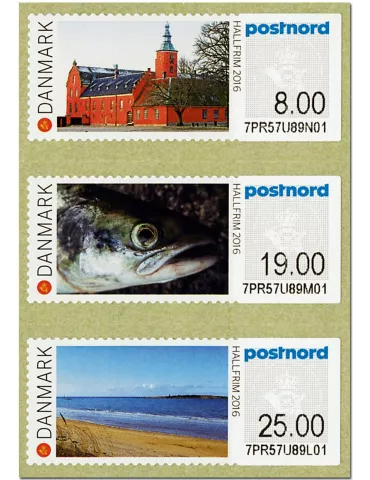n° 118 - Timbre DANEMARK Timbres de distributeurs