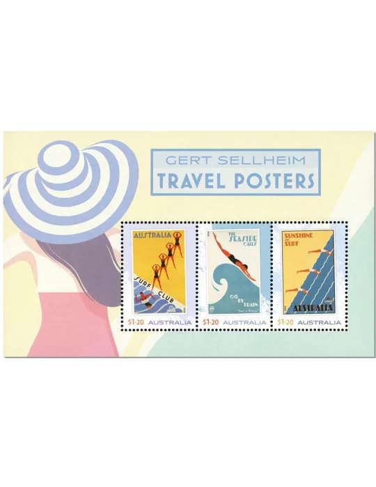 n° 370 - Timbre AUSTRALIE Blocs et feuillets