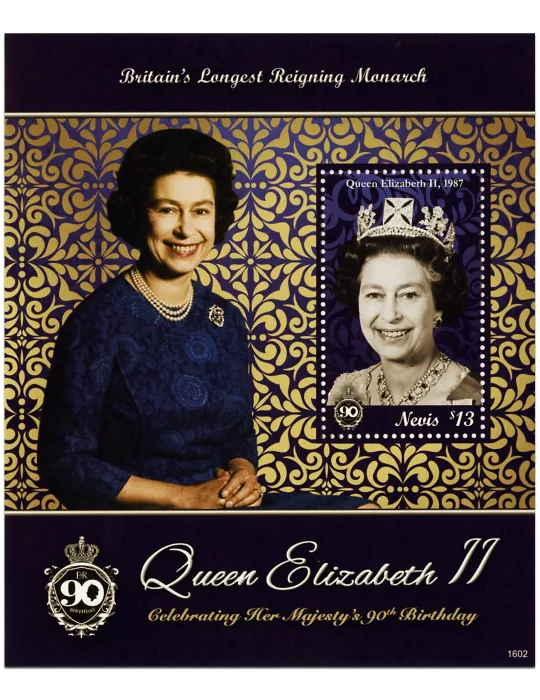 n° 372 - Timbre NEVIS Blocs et feuillets