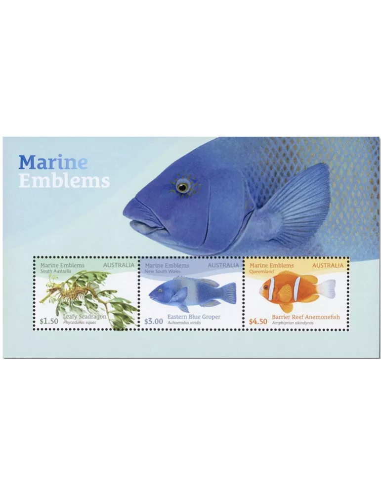 n° 374 - Timbre AUSTRALIE Blocs et feuillets