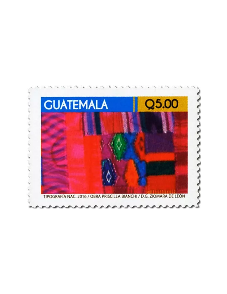 n° 725 - Timbre GUATEMALA Poste