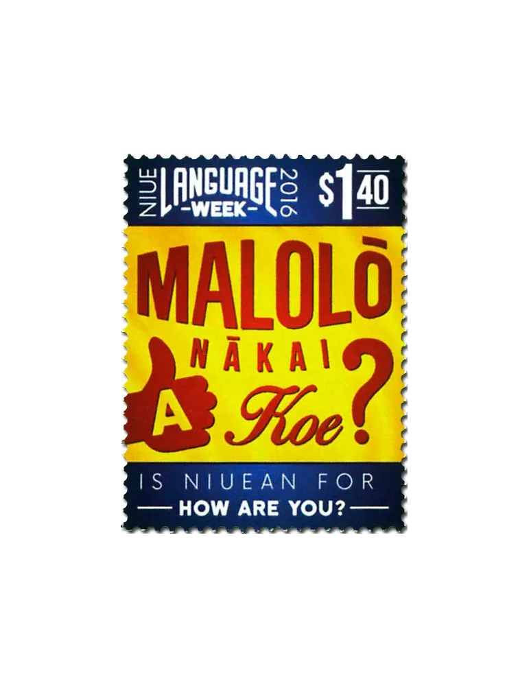 n° 1014 - Timbre NIUE Poste