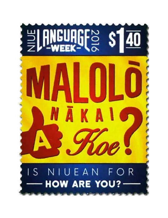 n° 1014 - Timbre NIUE Poste