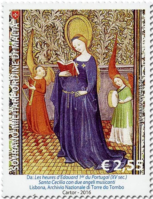 n° 1316 - Timbre ORDRE de MALTE Poste